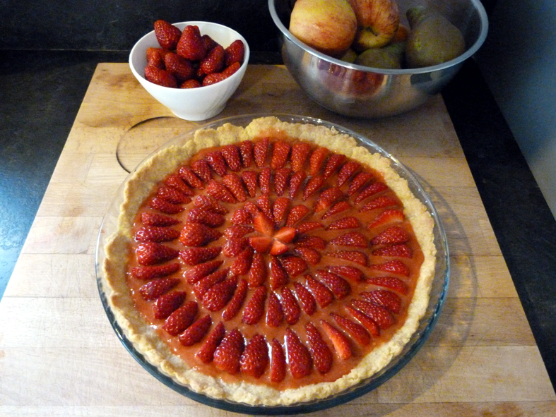 Tarte aux fraises légussimo
